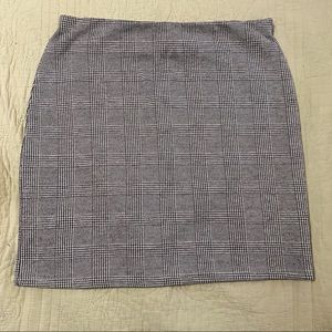 Plaid Mini Skirt